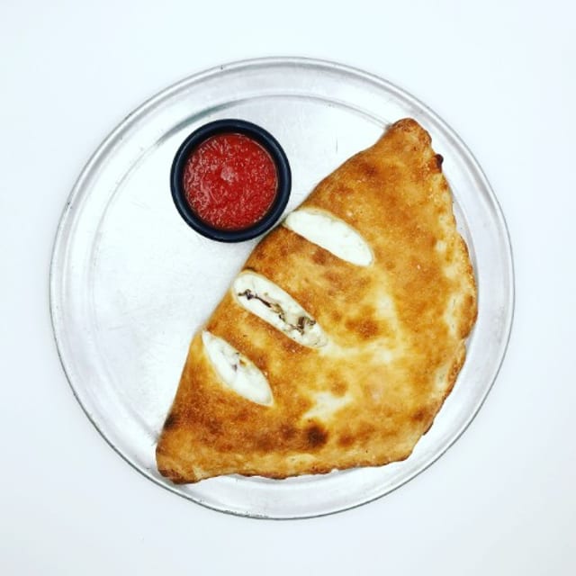 Cheesy Calzone.