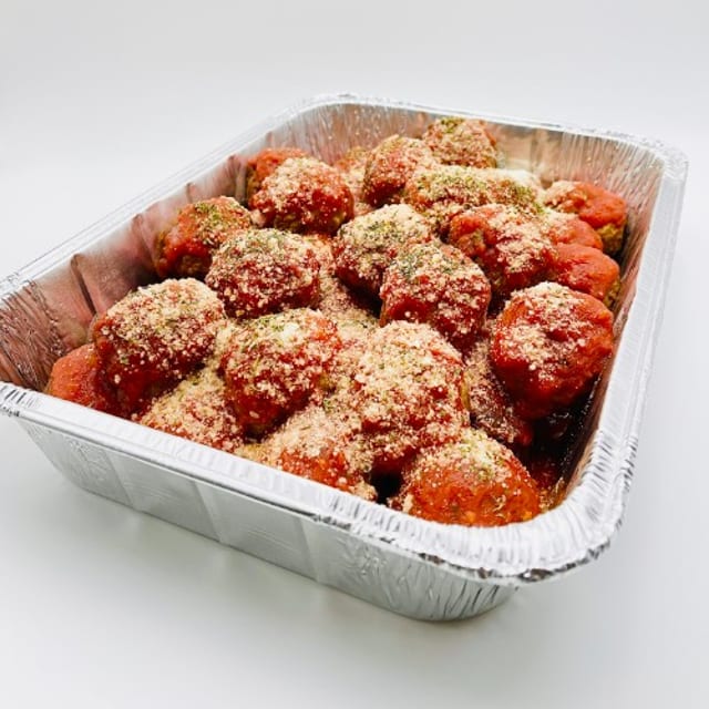 Beef Meatballs Entree.