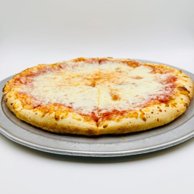 18" Cheese Pizza.