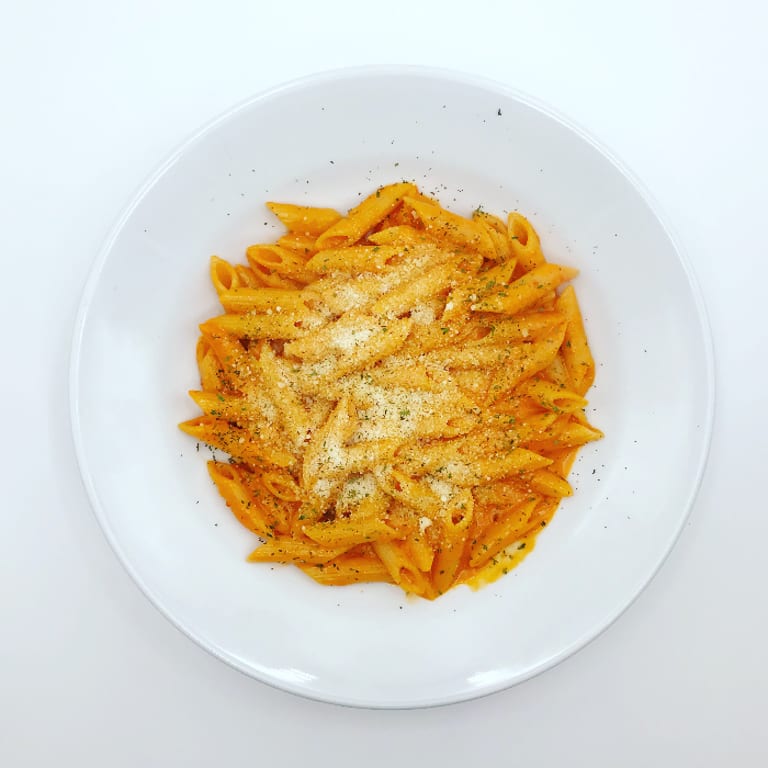 Penne alla vodka at our restaurant